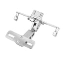 Universal Aluminum Alloy Motorcycle Adjustable LED License Plate Holder Mot