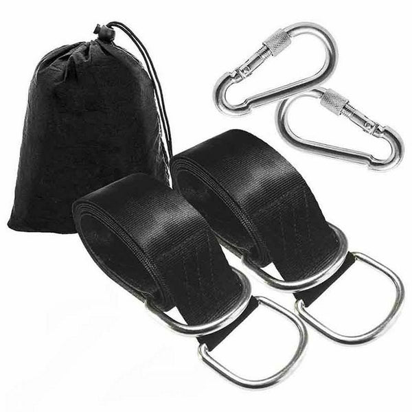 Tree Hanging Kit Hammock Straps Set of 2 150cm Extra Long Load Capacity Out F6O8