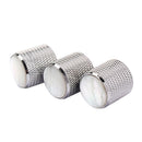 Durable Domed Volume Tone Control Knobs for Guitar/Bass 3 Pcs of Pack