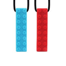 Baby Teething Silicone Blocks Teether Necklace Molar Sticks Children Biting
