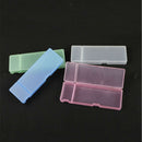 Pink Durable Clear Plastic Pencil Case School Supplies Pen Holder Stationery