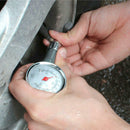 2x Auto Car Motorcycle Tire Tyre Air Pressure Gauge Dial Meter Vehicle  LDE