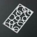 Circle Frame DIY Metal Stencil Scrapbook Embroidery Cutting Die Craft Card