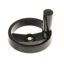 Folding Handle Alum Hand Wheel for Milling Machine Aluminum Assembly Black