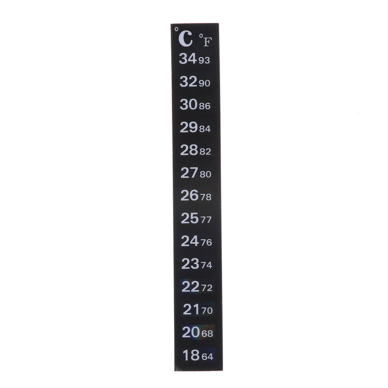 Stick On Thermometer Temperature Gauge Heater Stickers Aquarium fish tankGlass3C