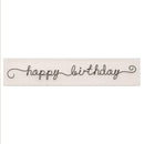 Happy Birthday DIY Scrapbook Plastic Embossing Folder Template for Album Gift