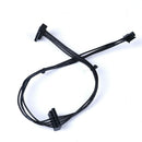 45CM Mini 4 Pin to 2 Sata SSD power supply cable for lenovo M410 M610 M415 B JR