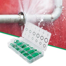 279pcs/box Green Rubber O Ring Assortment Washer Gasket Sealing O Ring Kit