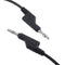 5Pieces Test Lead Banana Plug Male Stackable to Banana Plug 39inch