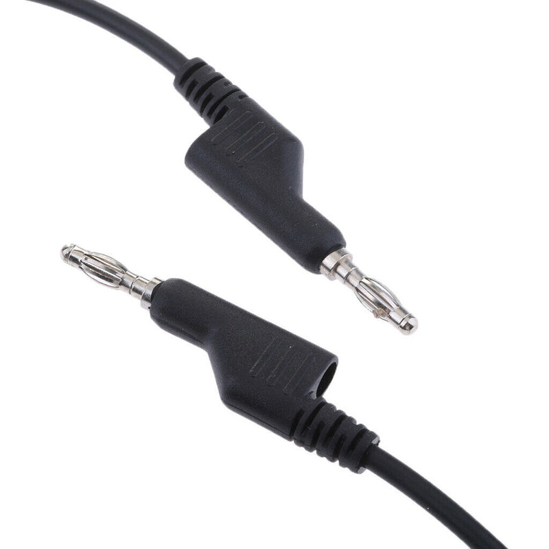 5Pieces Test Lead Banana Plug Male Stackable to Banana Plug 39inch