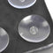 Rear Fender Passenger Pillion Pad Seat 8 Suction Cups For Motorcycle Custom. FT
