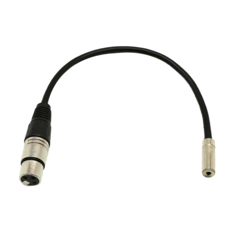 Acoustic XLR Female To Male Splitter Audio Adapter Cable With Nylon Sheath