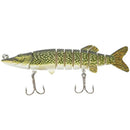5 inch/ 12, 5cm 20g alive realistic  fishing lure multi articulated 8-segemeU7S6