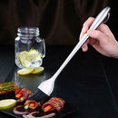 Silicone BBQ Grill Oil Sauce Brush Stainless Steel Handle Pastry Bread Tool