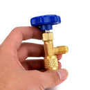 Low Pressure Dispensing Valve Bottle Opener 1/4 Sae Connector  Refrigerant