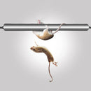Mice Catching Walk The Plank Rolling Log Mouse Trap Repellent Kill Trap FT