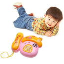 Children Music Electronic Phone Cartoon Mushrooms Baby Mobile Kids Toys