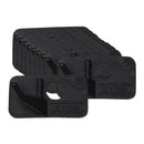 10 x Black Recurve Bow Durable Lightweight Arrow Bow Rest Plastic Right Hand