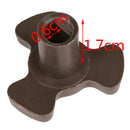 2Pcs 17mm Microwave Oven Turntable Roller Guide Support Coupler Tray ShaftME