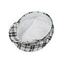 Casual Caps Beret Female Autumn and Winter Outdoor Hat Lattice Octagonal Ca