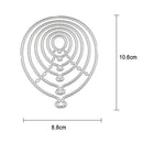 6PCS/lot Balloons Metal Cutting Dies Stencil Dies Cut Scrapbooking Craft Stamps