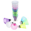 6pcs Colorful Badminton Balls Sport Training Train Shuttlecocks SupplilyJ Gw