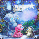 5D DIY Special Shaped Diamond Painting Bear Pattern Embroidery Home Decor