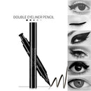 ibcccndc Brand Eyes Liner Liquid Make Up Pencil Waterproof Black Double-End