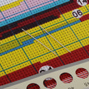 DIY Cross-Stitching Kit with Pre-Printed Modern Style Patterns Art Crafts