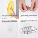 Soap Dish, Rust Proof Stainless Steel Soap Case Holder with Powerful Adhesi V1O6