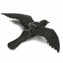 Realist Flying Raven Statue Scarecrow Wrestling Against Insect and Bird for E5M8