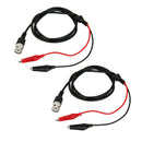 2Pcs BNC Male Connector Q9 For Probe Plastic Cable Probe Cable Double Test Cable