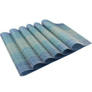 Placemat,Washable Cross-Weave Non-Slip Insulation Placemat Table Mat Set Of