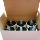 Solar Power Windproof Candle Set of 6 for Outdoor Home Party Decoration