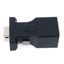 VGA Extender Female to LAN CAT5 CAT5E RJ45 Ethernet Female Adapter