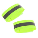 2Pcs Reflective Wrist Band Arm Ankle Strap Walking Cycling Camping Bracelet