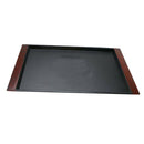 Plastic Food Breakfast Tray Cup Tea Serving Tray Sushi Platter Plate 17''