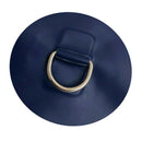 Quality 4"Stainless Steel Inflatable Boat Kayak Dinghy D-RING PVC Patch Blue