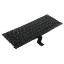 Black Plastic Notebook Keyboard for Macbook A1425, Small Enter Key, UK Layout