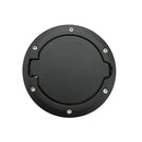 Fuel Tank Cap Black ABS Tank Cover Replacement for Jeep Wrangler JK 07-16 A