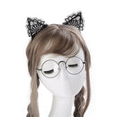 Sexy Summer Girls Lace Cat Ear Headband Hairband Princess Hair Accessories
