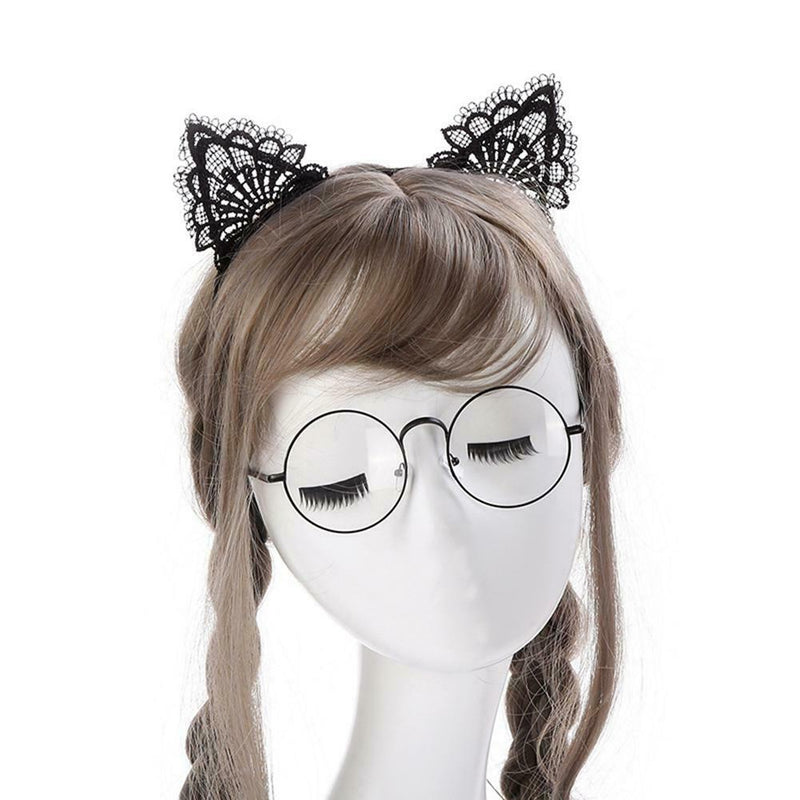 Sexy Summer Girls Lace Cat Ear Headband Hairband Princess Hair Accessories