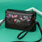 Casual Sheepskin Women Flower Print Shoulder Crossbody Clutch Bag (Style 2)