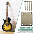Guitar Neck Plate with Screws for Strat ST Electric Guitar Bass Accessories A