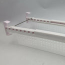 Space Saver Storage Freezer Organizer Box Basket Rack Holder Fridge Shelf