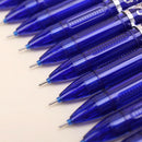 12Pcs Creative 0.5mm Magic Erasable Gel Pens Blue Ink Student Office Stationery