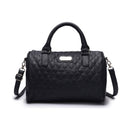 Black Fashion Ladies Women'S Leather Handbag Tote Shoulder Messenger_Bag
