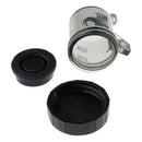 Motorcycle Rear Brake Master Cylinder Oil Reservoir Tank Cup Black