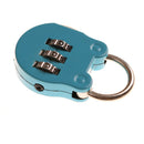 2pcs Cartoon Mini Digital Briefcase Password Padlock Luggage Gym Lock ME