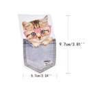 1pc cat patches for clothes iron-on transfers easy print by household irons PES